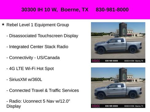 Used 2023 RAM 1500 Rebel w/ Rebel Level 1 Equipment Group AWD/4WD image 19