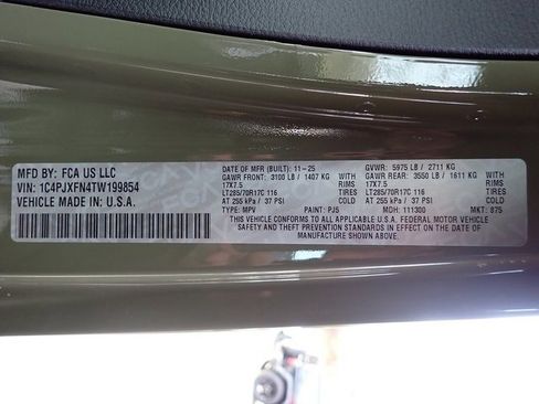 New 2026 Jeep Wrangler Unlimited Rubicon image 17