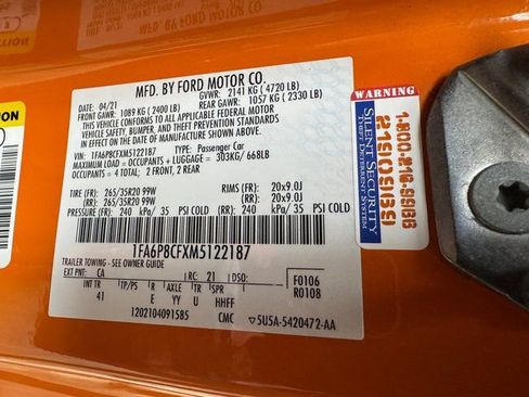 Certified 2021 Ford Mustang GT Premium image 28