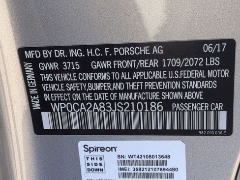 Used 2018 Porsche 718 Boxster image 18