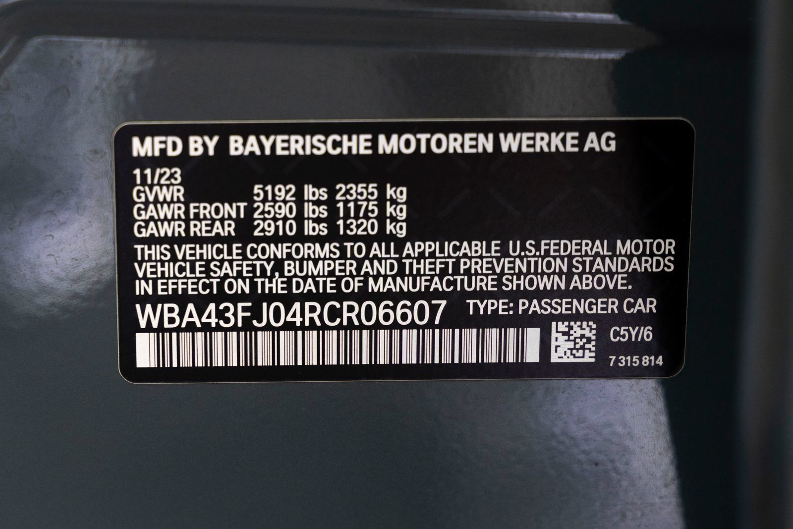 Certified 2024 BMW 530i w/ Convenience Package RWD image 34