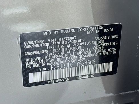 New 2026 Subaru Outback Touring XT AWD/4WD image 31
