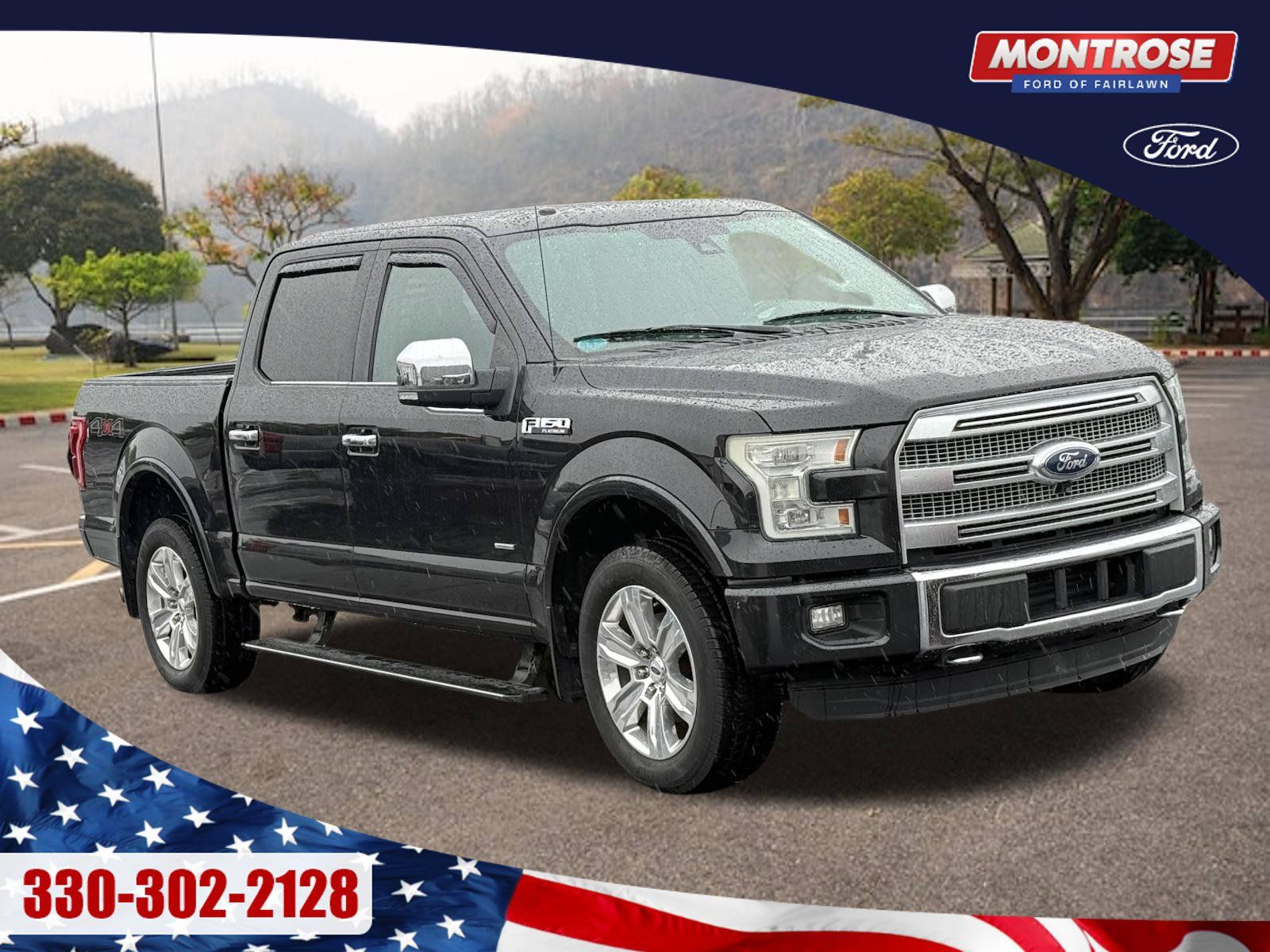 Used 2015 Ford F150 Platinum w/ Equipment Group 701A Luxury AWD/4WD image 1