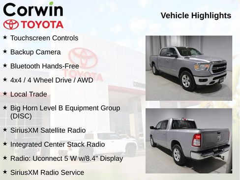 Used 2022 RAM 1500 Big Horn AWD/4WD image 11