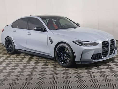 Used 2022 BMW M3 w/ Executive Package RWD image 2