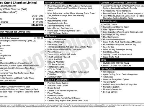 New 2026 Jeep Grand Cherokee Limited image 5