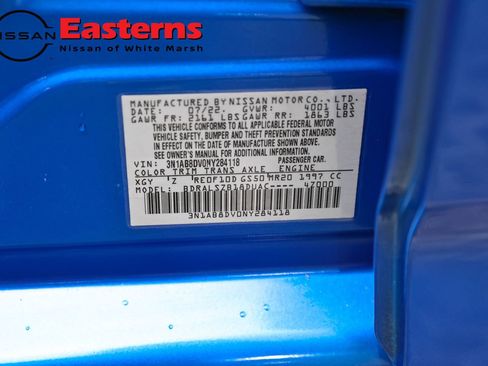 Used 2022 Nissan Sentra SR w/ SR Premium Package FWD image 35
