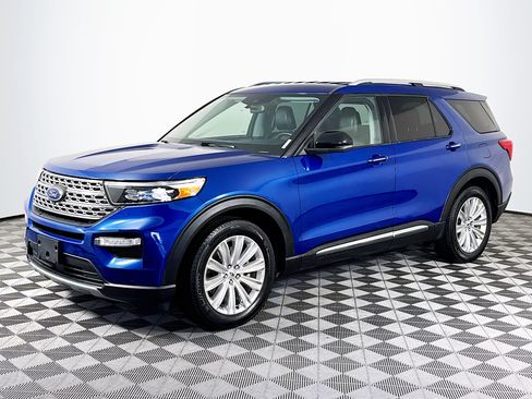 Used 2021 Ford Explorer Limited w/ Hybrid Equipment Group 310A RWD image 4