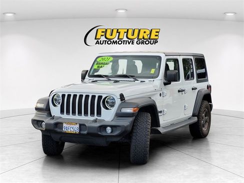 Used 2022 Jeep Wrangler Unlimited Sport image 3