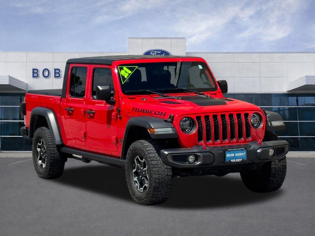 Used 2021 Jeep Gladiator Rubicon AWD/4WD image 2