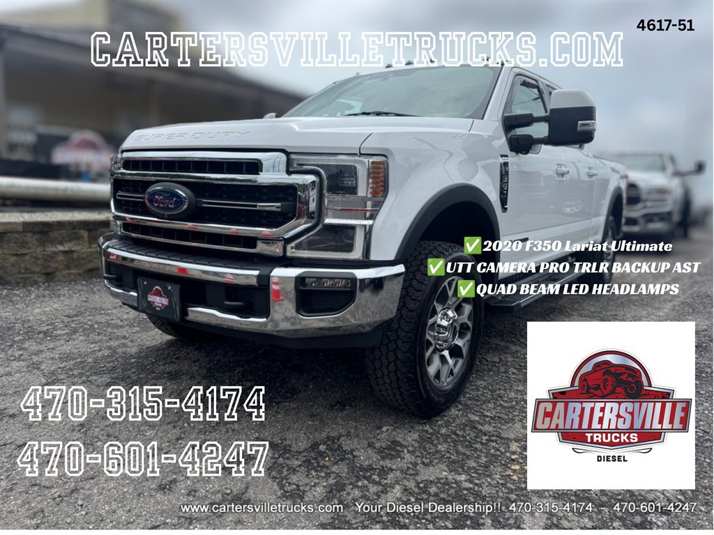 Used 2020 Ford F350 Lariat w/ Lariat Ultimate Package AWD/4WD image 1