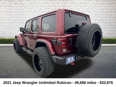 Used 2021 Jeep Wrangler Unlimited Rubicon image 5