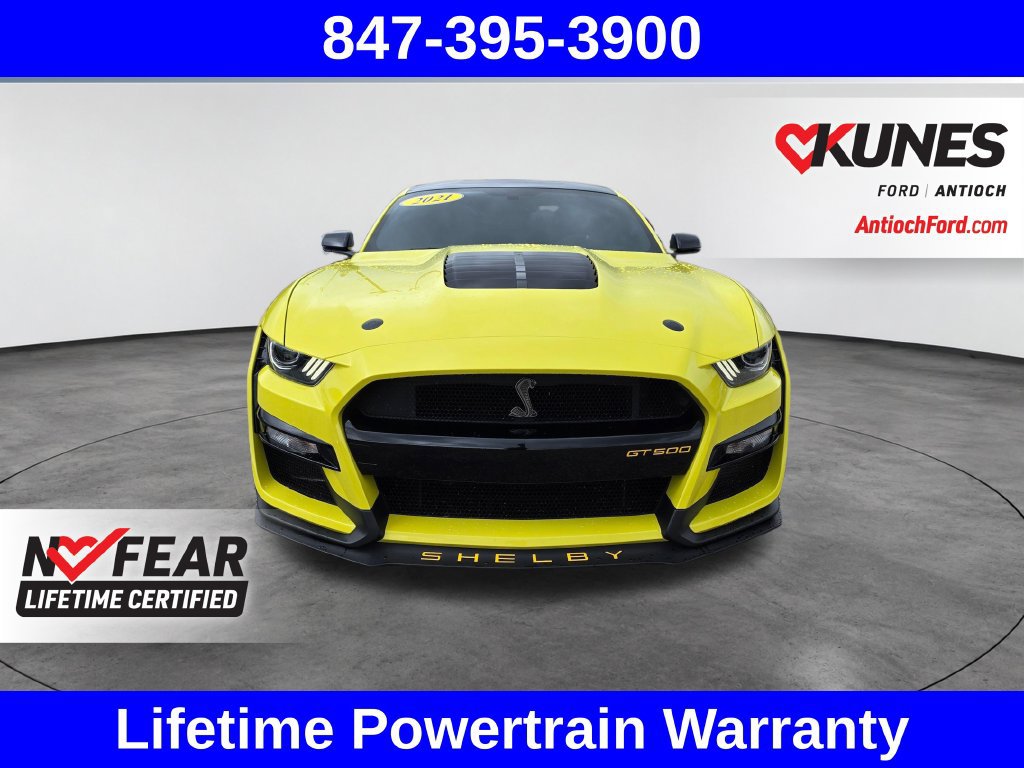 Used 2021 Ford Mustang Shelby GT500 w/ Technology Package RWD image 2