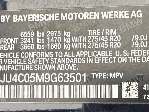 Used 2021 BMW X5 M50i w/ Executive Package AWD/4WD image 10