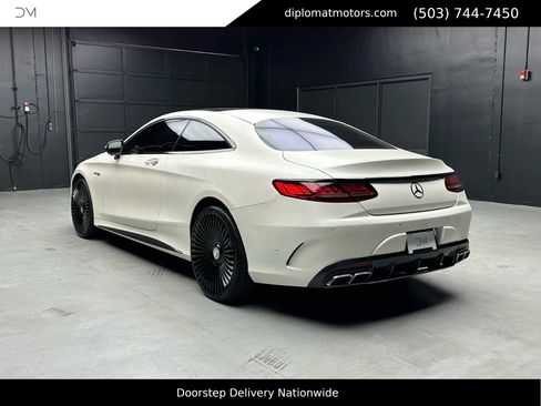 Used 2019 Mercedes-Benz S 63 AMG 4MATIC Coupe w/ Carbon Fiber Exterior Package image 5