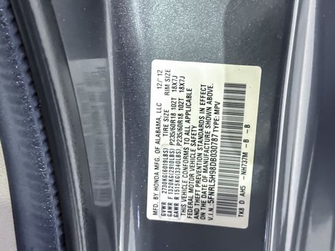 Used 2013 Honda Odyssey Touring Elite image 30