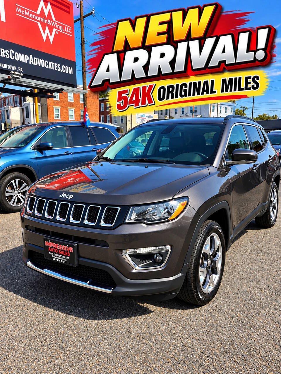 Used 2020 Jeep Compass Limited AWD/4WD image 1