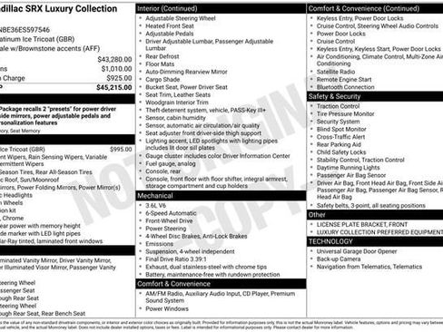 Used 2014 Cadillac SRX Luxury image 31