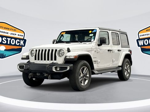Used 2021 Jeep Wrangler Unlimited Sahara image 1