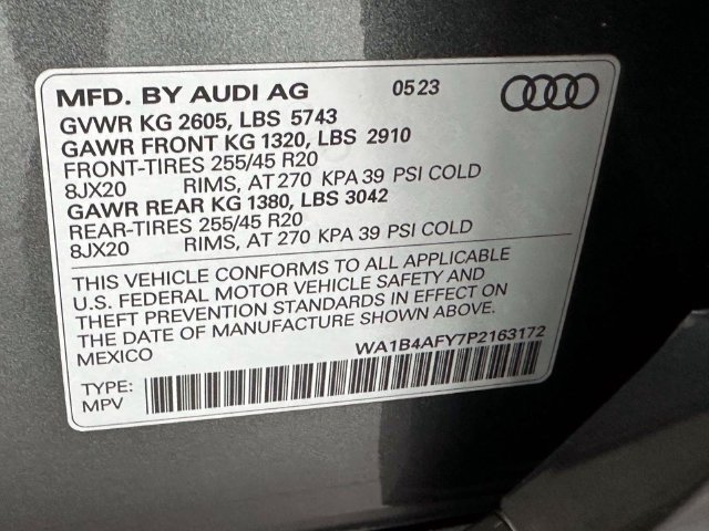 Used 2023 Audi SQ5 Premium Plus w/ Premium Plus Package AWD/4WD image 34