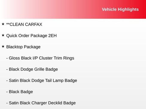 Used 2022 Dodge Charger GT w/ Blacktop Package RWD image 9