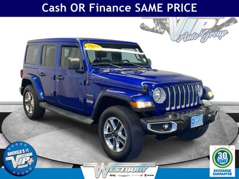 Certified 2019 Jeep Wrangler Unlimited Sahara AWD/4WD image 1