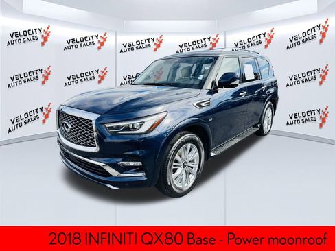 Used 2018 INFINITI QX80 DRIVER ASSISTANCE PACKAGE w/ Driver Assistance Package image 7