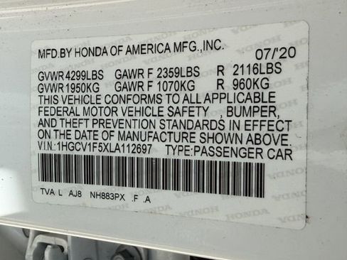 Used 2020 Honda Accord EX-L image 28