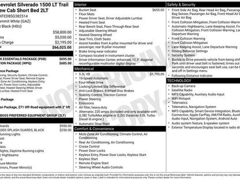 Used 2025 Chevrolet Silverado 1500 LT Trail Boss w/ LPO, Dark Essentials Package AWD/4WD image 20