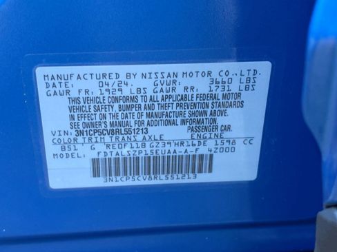 Used 2024 Nissan Kicks SV image 18