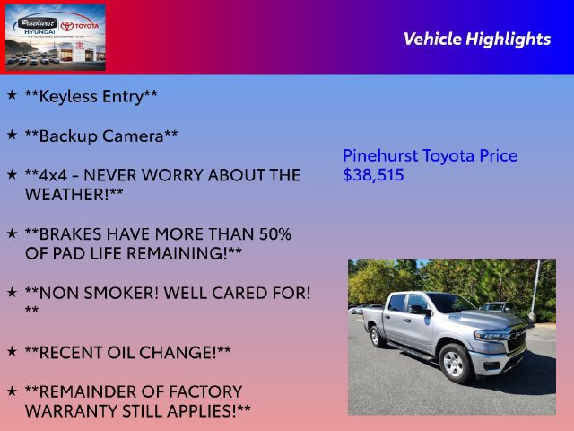 Used 2025 RAM 1500 Big Horn AWD/4WD image 31