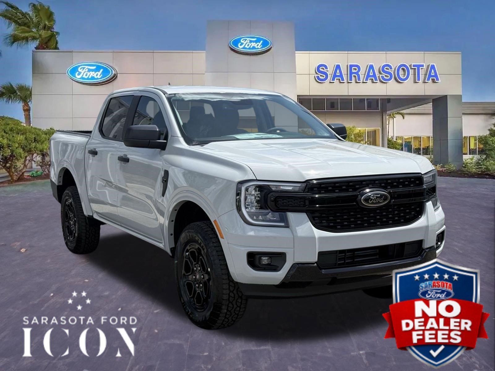 New 2026 Ford Ranger XLT w/ Black Appearance Package RWD image 1