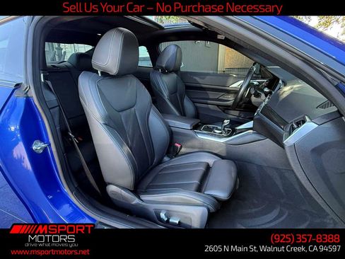 Used 2022 BMW 430i Coupe w/ M Sport Package RWD image 15