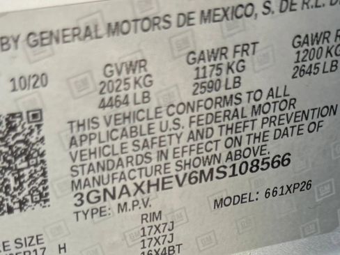 Used 2021 Chevrolet Equinox LS w/ LS Convenience Package FWD image 16