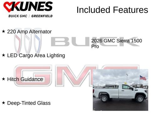 New 2026 GMC Sierra 1500 Pro w/ Pro Value Package image 4