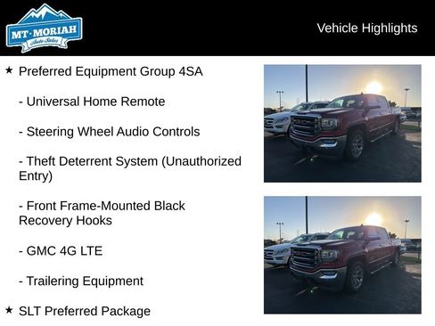 Used 2018 GMC Sierra 1500 SLT w/ SLT Premium Package AWD/4WD image 13