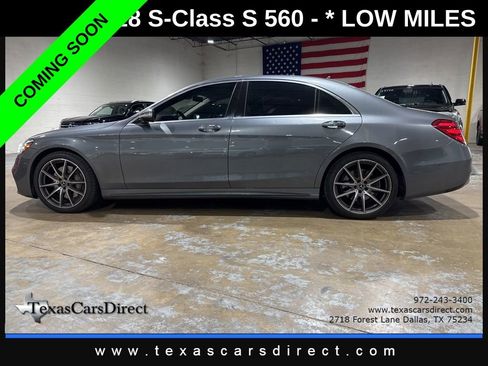 Used 2018 Mercedes-Benz S 560 4MATIC Sedan image 2