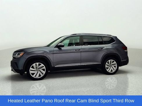 Used 2021 Volkswagen Atlas SEL AWD/4WD image 3