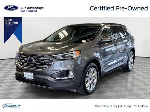 Certified 2022 Ford Edge Titanium image 1