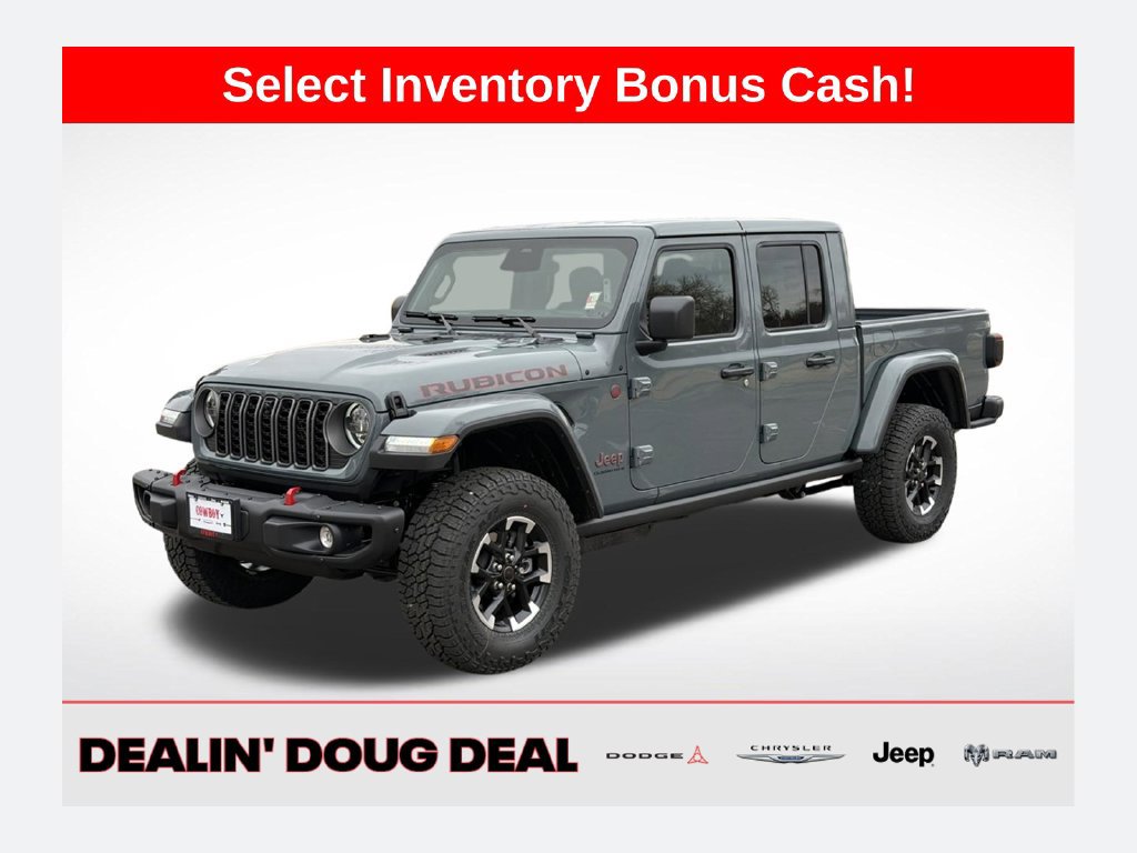 New 2026 Jeep Gladiator Rubicon AWD/4WD 360° Tour