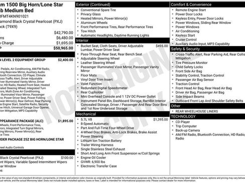 Used 2019 RAM 1500 Big Horn AWD/4WD image 4