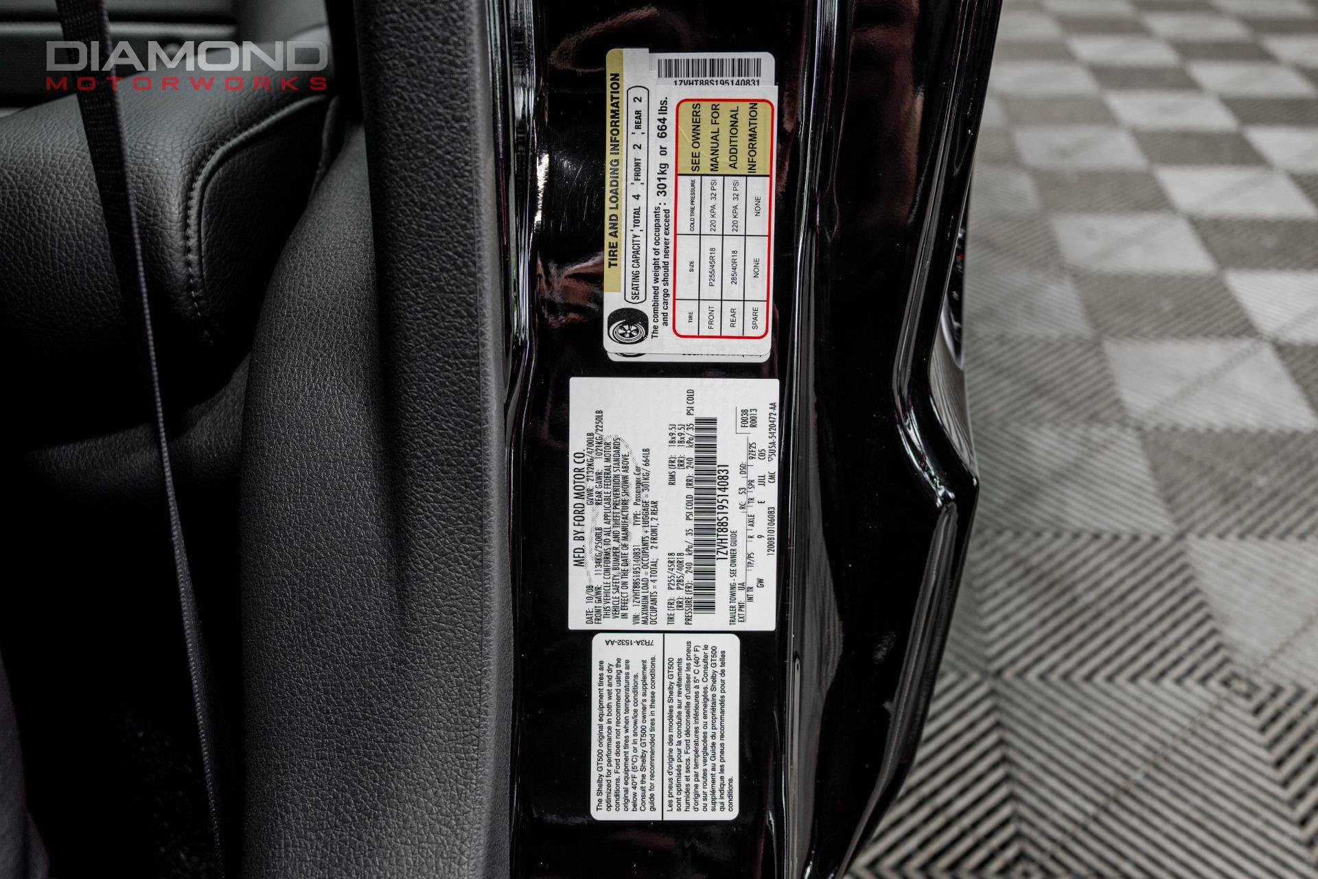 Used 2009 Ford Mustang Shelby GT500 RWD image 81