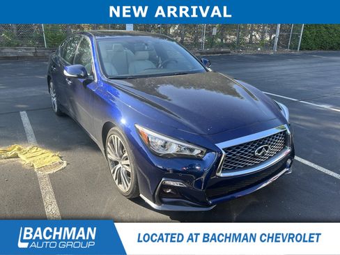 Used 2022 INFINITI Q50 Sensory w/ Cargo Package AWD/4WD image 3