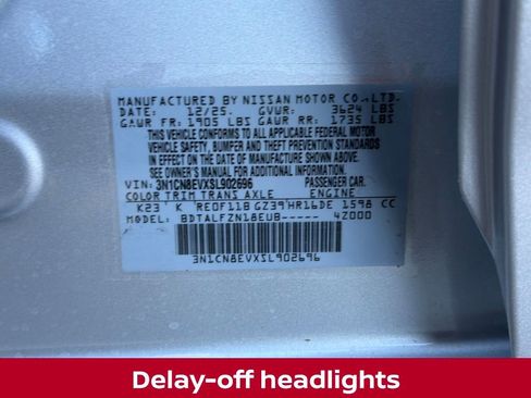 New 2025 Nissan Versa SV w/ Trunk Package image 32