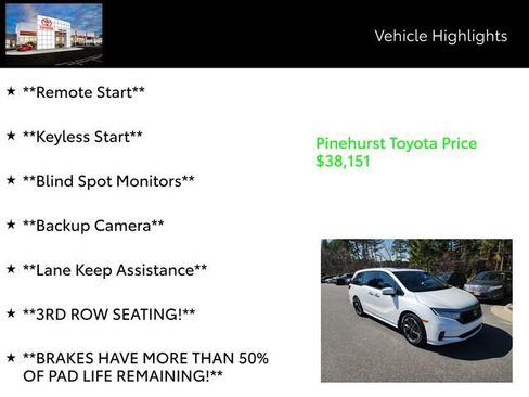 Used 2023 Honda Odyssey Elite image 19