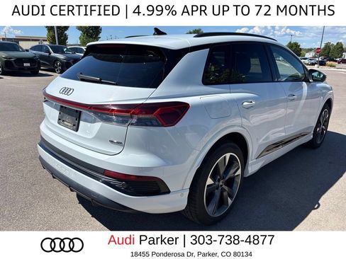 Used 2024 Audi Q4 e-tron Premium Plus w/ Premium Plus AWD/4WD image 4