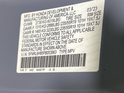 Used 2023 Honda Odyssey Touring image 33