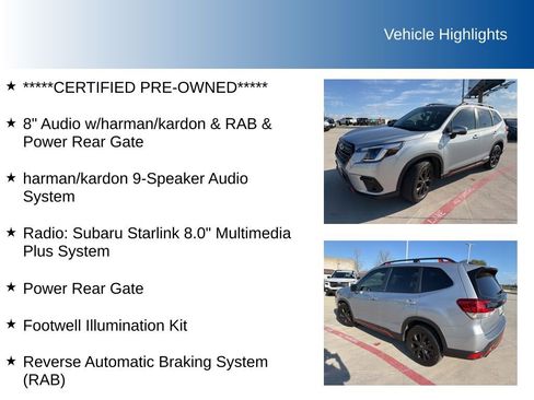 Certified 2023 Subaru Forester Sport image 5