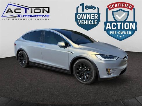 Used 2018 Tesla Model X 75D AWD/4WD image 1