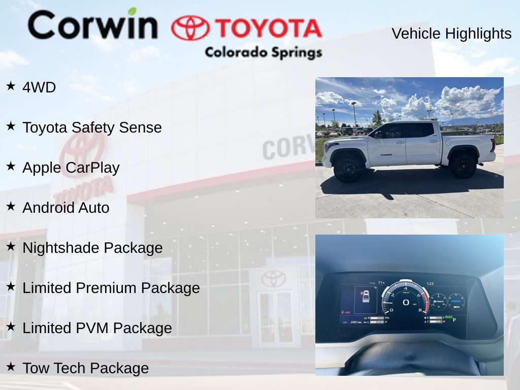 Used 2026 Toyota Tundra Limited w/ Limited PVM Package AWD/4WD image 15